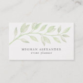 モダン植物名刺 名刺 (正面)