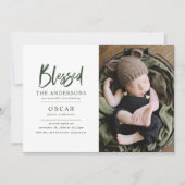 モダン植物性賛美クリスマス写真 (正面)