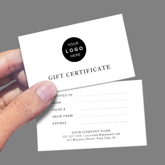 モダン業ロエレガントゴ証書