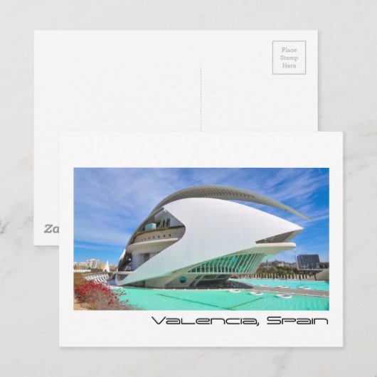 モダン構造 ポストカード (正面/裏面)