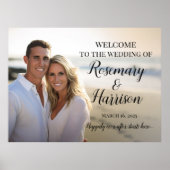 モダン歓迎結婚の ポスター (正面)