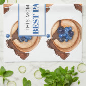 モダン母がパンケ最高のーキを贈る キッチンタオル (折り畳み)