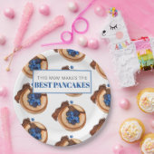 モダン母がパンケ最高のーキを贈る ペーパープレート (パーティー)