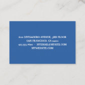 モダン母がパンケ最高のーキを贈る 名刺 (裏面)