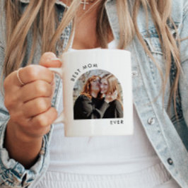 モダン母に最高の対するミニマル主義の贈り物 コーヒーマグカップ