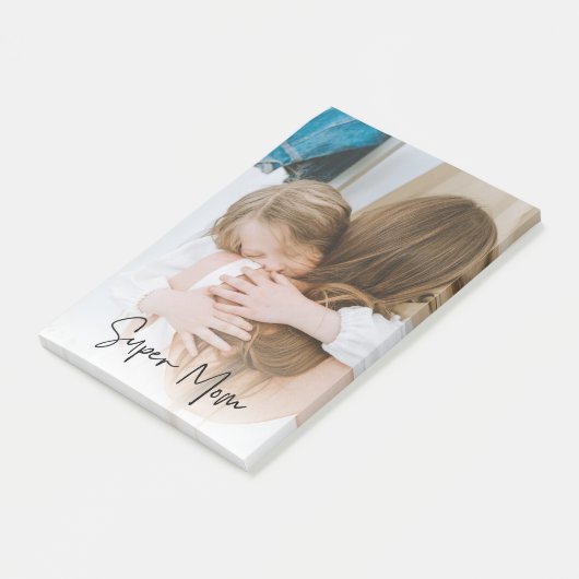 モダン母の写真と母のすごい文字 |お母さんへのプレゼント ポストイット (アングル)