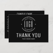 モダン気にサンキューカード サンキューカード (正面/裏面)