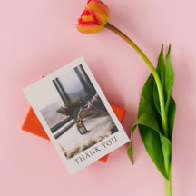 モダン気にCandleサンキューカード