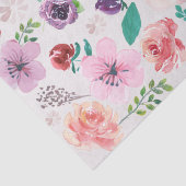 モダン水カラフル彩花の模様 薄葉紙 (詳細)