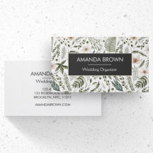 モダン水彩花結婚模様