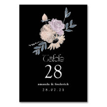 モダン水彩花結婚類