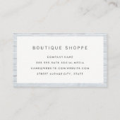 モダン水玉模様 | ブリッ縁どク 名刺 (裏面)