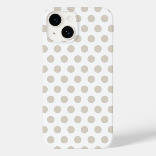 モダン水玉模様 Case-Mate iPhoneケース (裏面)