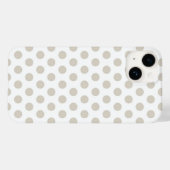 モダン水玉模様 Case-Mate iPhoneケース (裏面 (横))