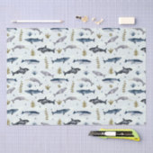 モダン水鯨物語 薄葉紙 (クラフト)