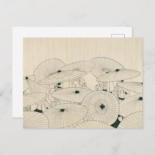 モダン浮世絵バイコムラセッタイ ポストカード (正面/裏面)