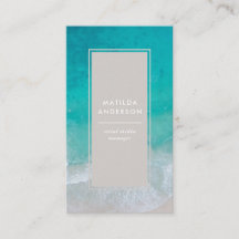 モダン海ビーチタイポグラフィ