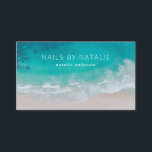 モダン海ビーチタイポグラフィ 名刺<br><div class="desc">モダン海ミニマルビーチタイポグラフィシエレガントック名刺。</div>