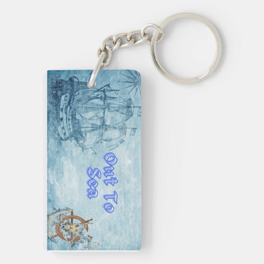 モダン海 キーホルダー (裏面)