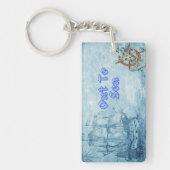 モダン海 キーホルダー (正面)