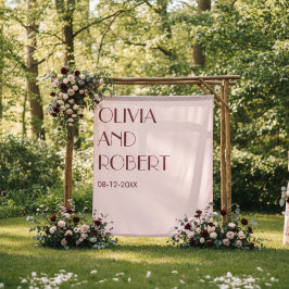 モダン淡い色の色の美結婚美の背景 タペストリー