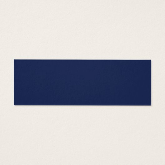 モダン深いインディゴ結婚ブルーのウェブサイトRSVP (裏面)