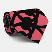 モダン深いレッドカラーDF5264cかわいいネックタイ ネクタイ (ロール)