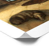 モダン深夜の会話 ポスター (角)