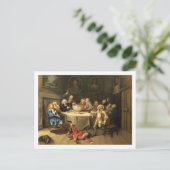 モダン深夜の会話 ポストカード (スタンド正面)