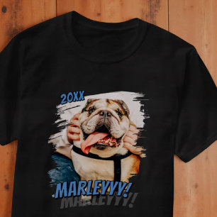 モダン漫画シンプルクールグランジカスタムPET PHOTO Tシャツ