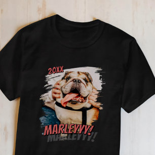 モダン漫画シンプルクールグランジカスタムPET PHOTO Tシャツ