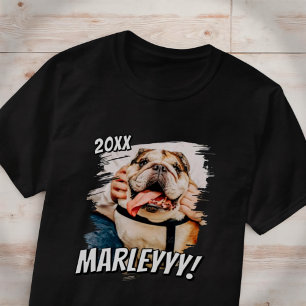 モダン漫画シンプルグランジカスタムPet Photo Tシャツ