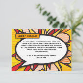 モダン漫画ブック結婚の宿泊詳細 エンクロージャーカード (スタンド正面)