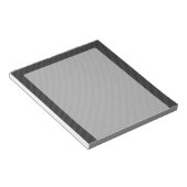 モダン炭素繊維スタイルプリント背景 ノートパッド (アングル)