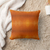 モダン無地のオレンジカボチャ クッション (ブランケット)