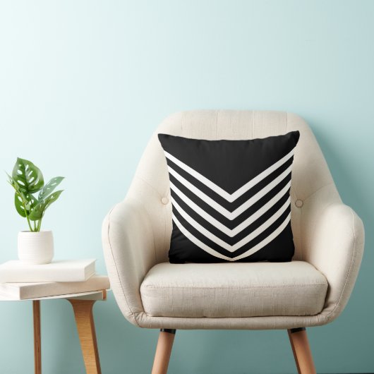 モダン無地の図形パターン1 クッション (椅子)