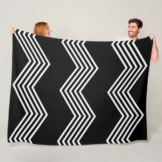 モダン無地の図形パターン1 フリースブランケット (インサイチュ)