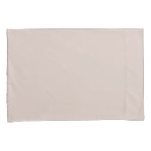 モダン無地の赤面 枕カバー (正面右)