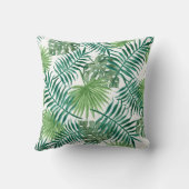 モダン熱帯の水離れ色 クッション (裏面)