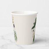 モダン熱結婚帯抽象芸術絵を描 紙コップ (左)