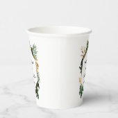 モダン熱結婚帯抽象芸術絵を描 紙コップ (右)