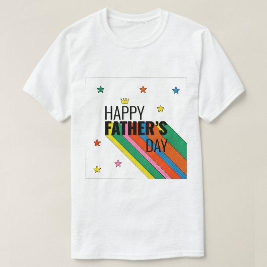 モダン父の日お祝いTシャツ Tシャツ