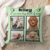 モダン犬4枚の写真 – パーソナライズされた collage クッション (ブランケット)