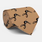 モダン理容師はさみ美容師 ネクタイ (ロール)