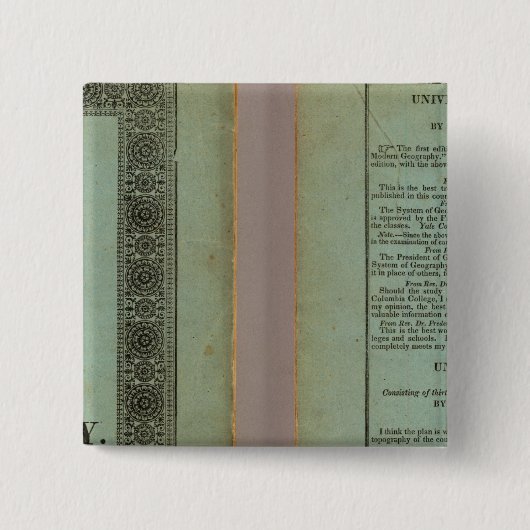 モダン環図 缶バッジ (正面)