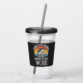 モダン生まれ魚 アクリルタンブラー (裏面)