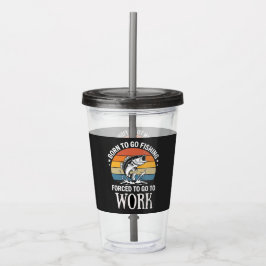 モダン生まれ魚 アクリルタンブラー