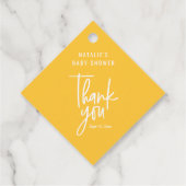 モダン男の赤ちゃんの赤ん感謝していだけ フェイバータグ (裏面)