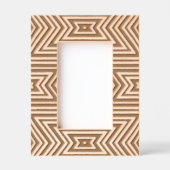 モダン男らしエレガントクールトリップ（幻覚体験）のようなおもしろい レーザー彫刻フレーム (正面)