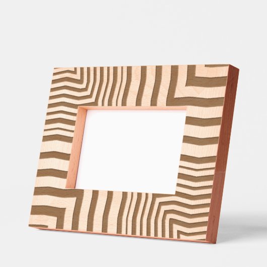 モダン男らしエレガントクールトリップ（幻覚体験）のようなおもしろい レーザー彫刻フレーム (左)